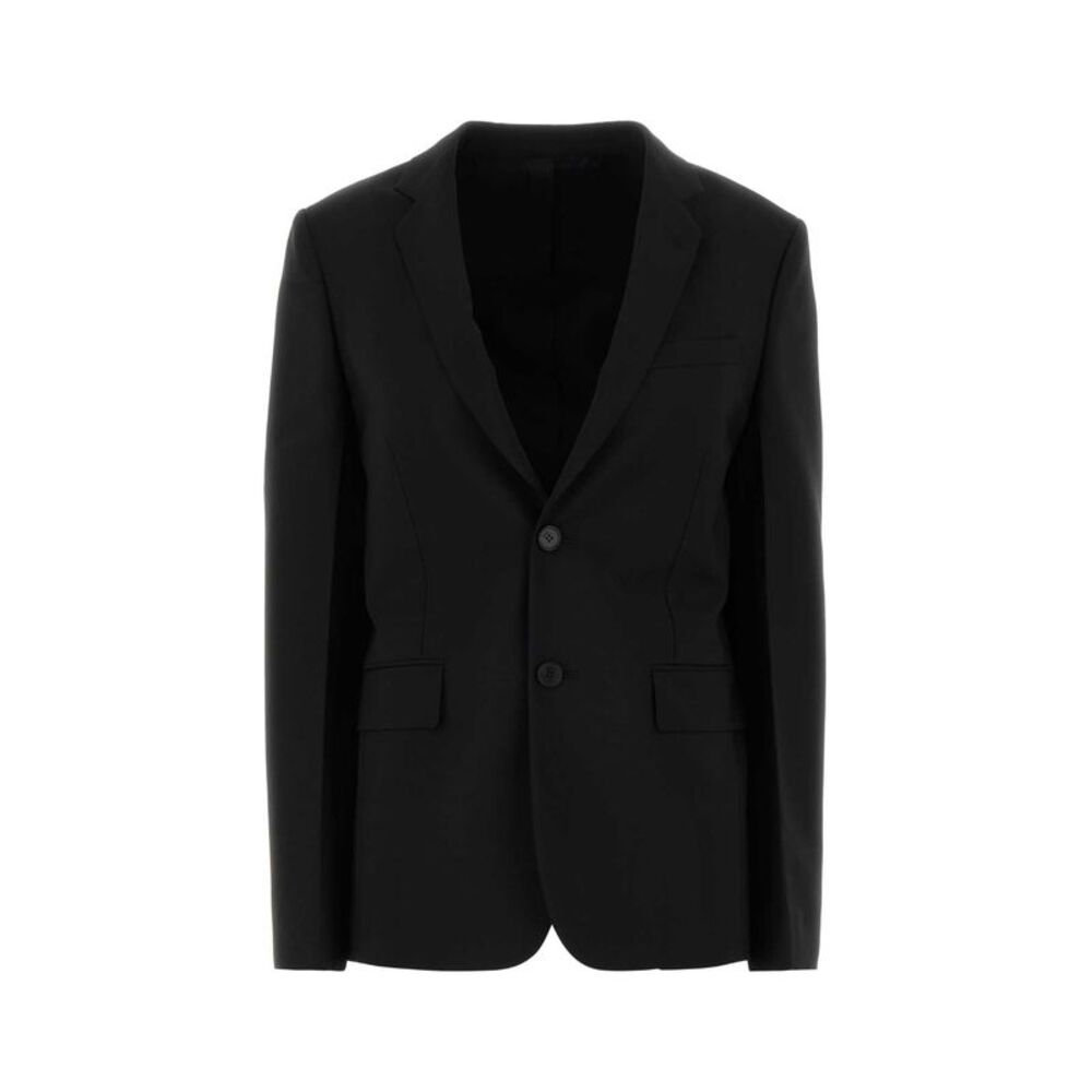 Fendi Women Black Mohair Blend Blazer